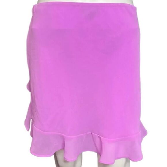 Wild Fable Ruffle Mini Skirt Purple Size Small - Picture 2 of 4
